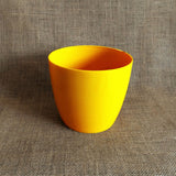 HARSHDEEP Plastic Valencia Plastic Pot, Dia- 5 Inch