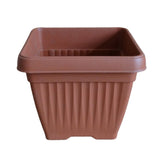 Plastic Bello Square Pot, Dia-10 inch