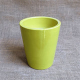 YELLOWTABLE Apollo Ceramic Flower Pot / Planter for Indoor and Outdoors, Small, Dia: 4.5 Inch
