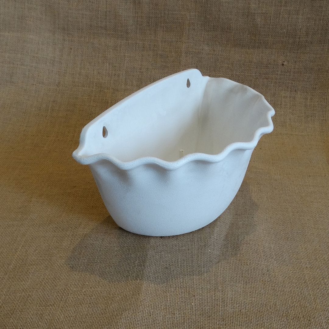 ATLANTIC Plastic Sapphire Wall Pot,Dia-9 Inch