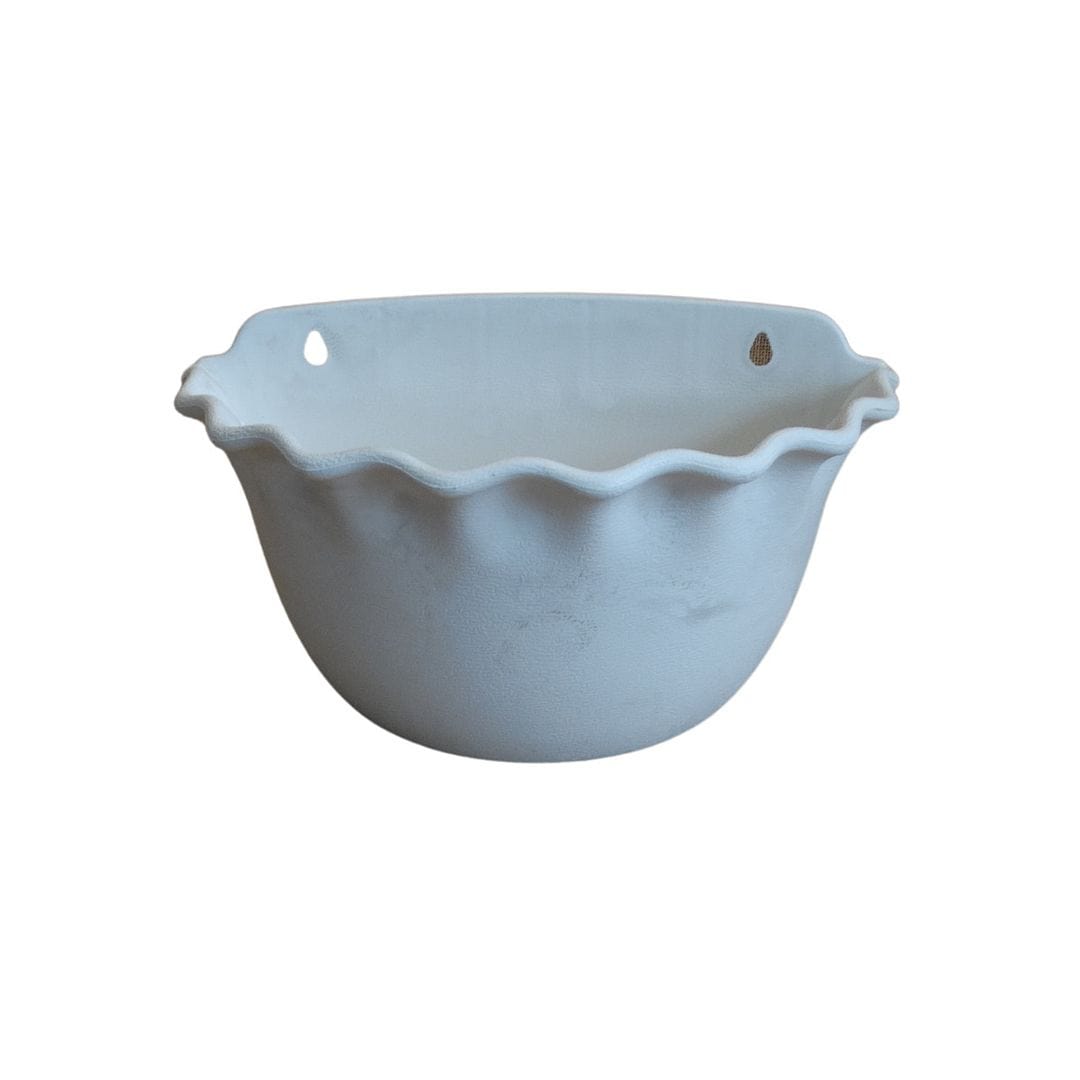 Plastic Sapphire Wall Pot,Dia-9 Inch