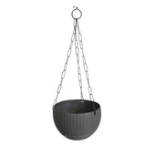 Plastic Rattan hanging Pot, Dia-7 Inch