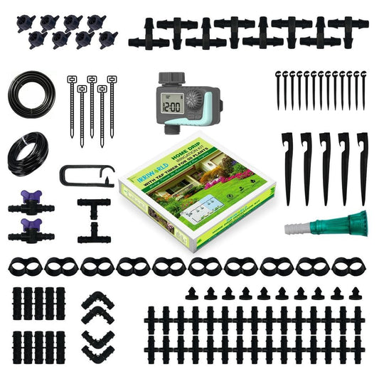 Automatic DIY Drip Irrigation Kit With Timer (50 Plants)