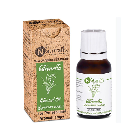 Naturalis Citronella (Ceylon) Essential Oil - Pure & Natural