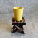 YELLOWTABLE Wooden Stool for Pots & Planters - Square