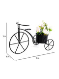 Green Girgit Metal Cycle Planter (Small)