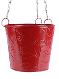 Green Girgit Hanging Bucket Style Planter