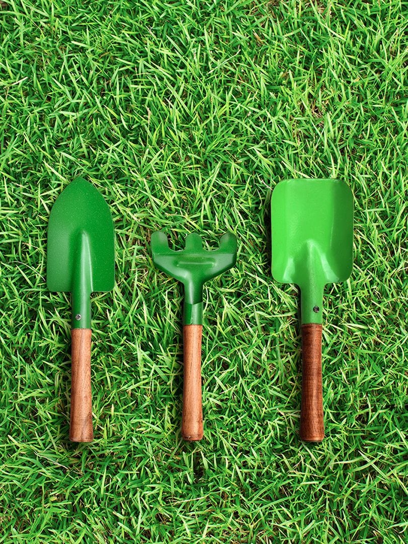 Green Girgit 3-in-1 Garden Tool Kit