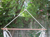 Cotton Rope Swing Hammocks, Weight Capacity of 113kg- 100cm  X 130cm