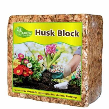 GreeNeem Coir Block/ Coco Peat/ Coco Powder for Hydroponics (4.5 kgs)