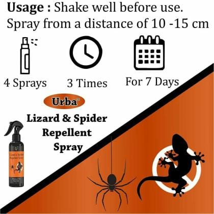 Urba Lizard And Spider Repellent Spray