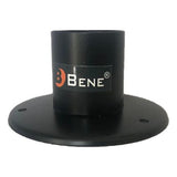 BENE Round Base Stand For Garden Lights SS (11 cms, Black)