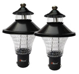 BENE Buono Outdoor Lamp/Gate Light/Garden Light (Black, 21 Cms)