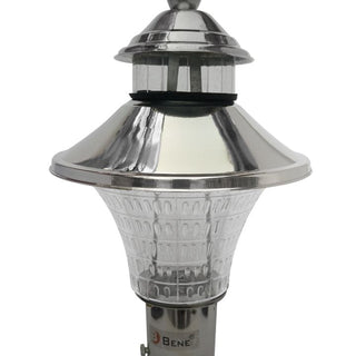 BENE Buono Outdoor Lamp/Gate Light/Garden Light (Steel, 21 Cms)