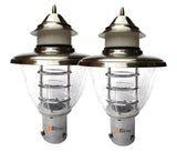 BENE Loto Gate Light/Garden Light/Outdoor Lamp (Steel, 20 Cms)