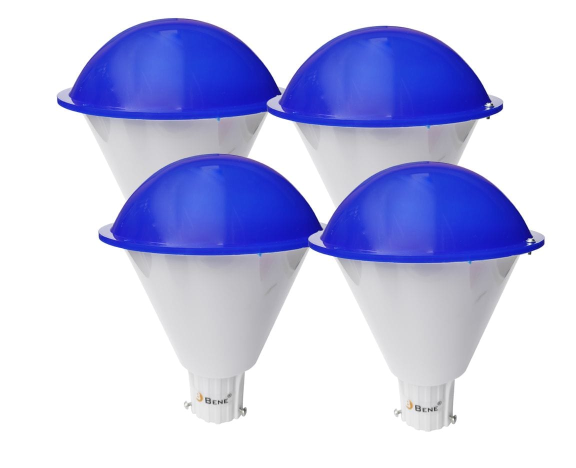 BENE Plum Outdoor Lamp (Blue, 20 Cms)