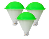 BENE Plum Outdoor Lamp (Green, 20 Cms)
