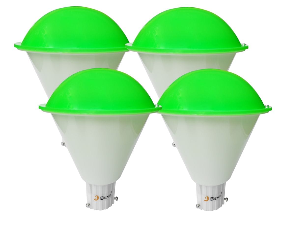 BENE Plum Outdoor Lamp (Green, 20 Cms)