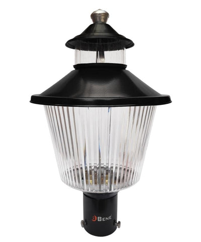 Reed Gate Light Garden Light Outdoor Lamp Black 23 Cms