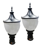 BENE Tzar Outdoor Lamp (Black, 21 Cms)