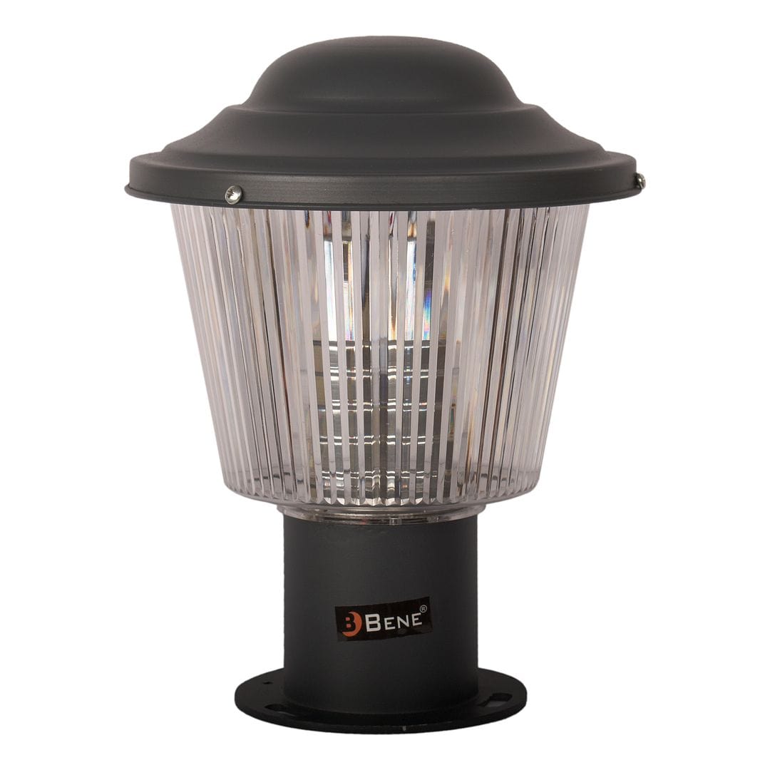 BENE Reed Garden Light 23 Cms Fitted with 20w Warm White LED (Grey)