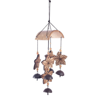Flower Shaped Wind Chime with 5 Bells