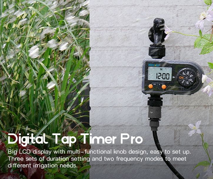 Digital Tap Timer Pro For Home Irrigation