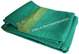 VIMLA ENTERPRISES 90% Green Shade Net With Eyelets (Width 16 FT/ 5 M)