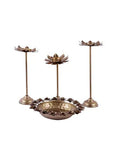 Amaya Decors Rose Urli Tealight Holder (Set of 4)