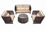 Dreamline Outdoor Garden Balcony Sofa Set 3 Seater , 2 Single Seater And 1 Center Table Set Outdoor Furniture