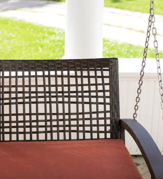 Dreamline Double Seater Hanging Swing Jhula Without Stand For Balcony/Garden/Indoor (Brown)