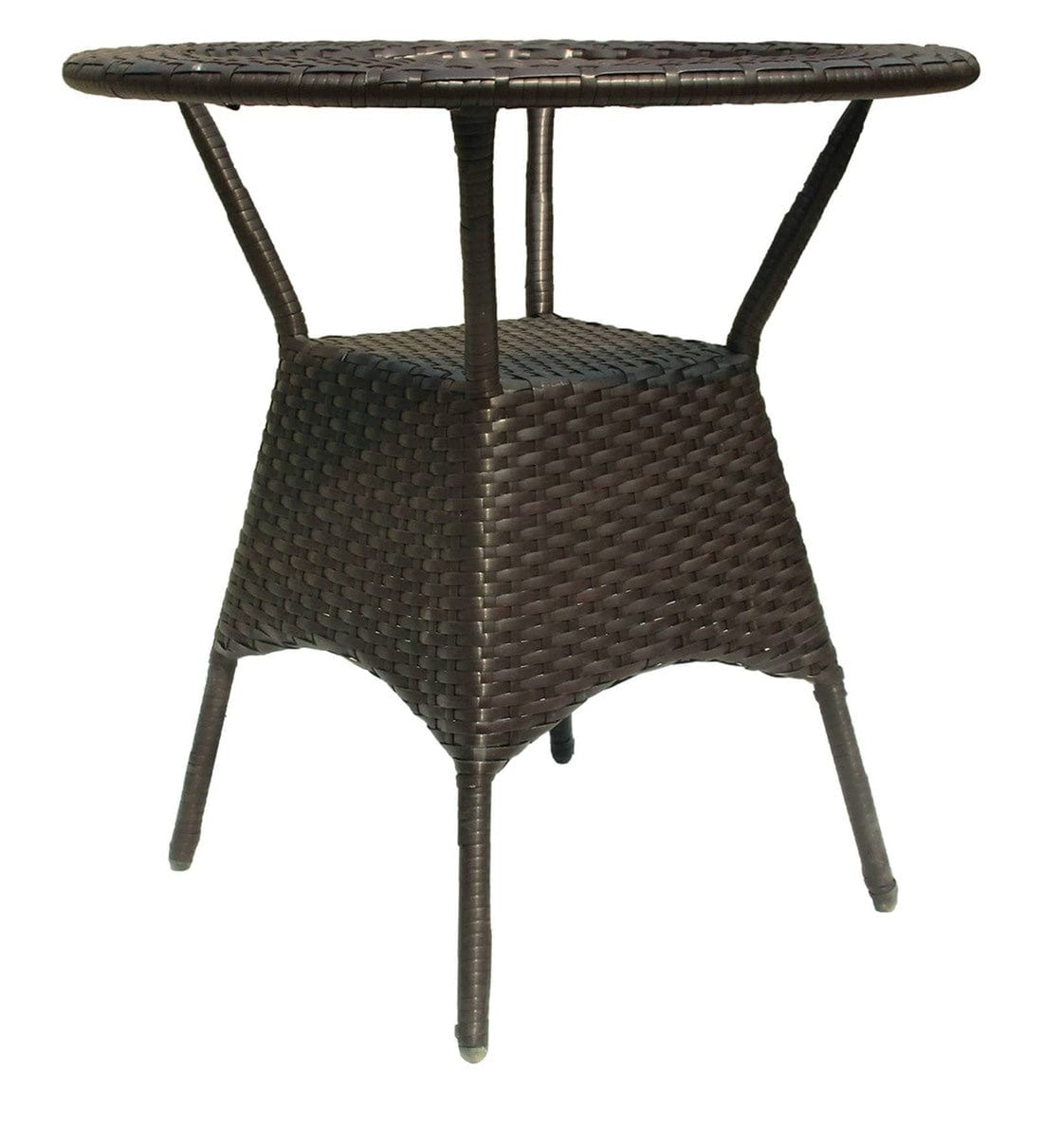 Dreamline Outdoor Coffee Table Set - 2 Chairs And Table Set (Brown)