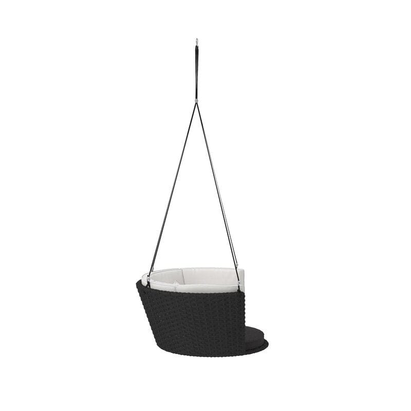 Dreamline Double Seater Hanging Swing Jhula Without Stand For Balcony/Garden/Indoor (Black)