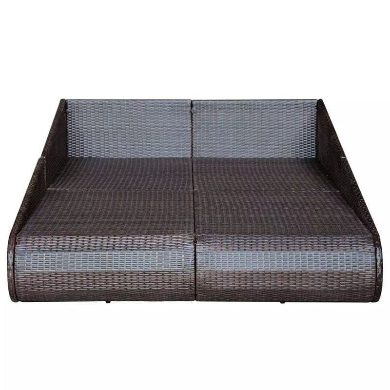 Dreamline Outdoor Furniture Poolside Sunbed With Cushion (Black)