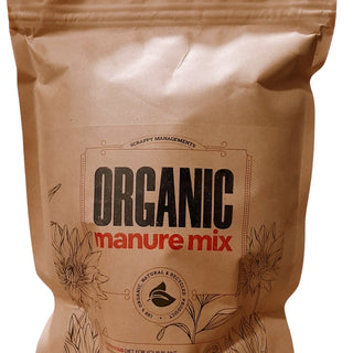 Scrappy Managements Organic Manure Mix for Indoor & Outdoor Plants (900 Gms)