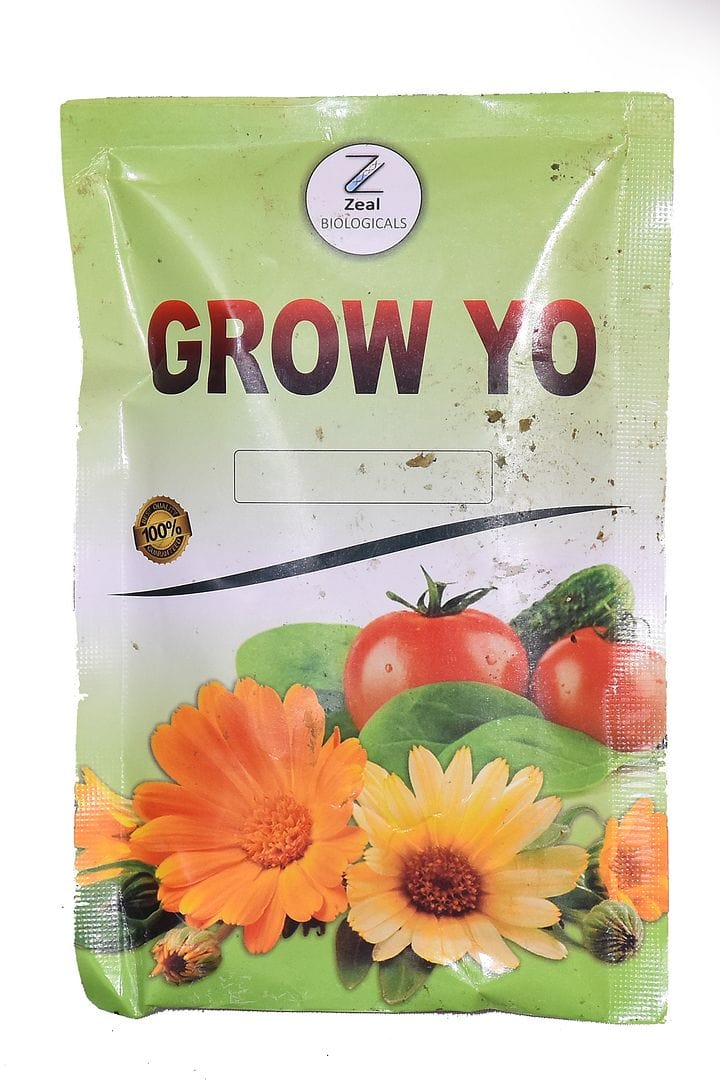 Zeal biologicals Grow YO Manure Fertilizers for Plants (100 g, Powder)