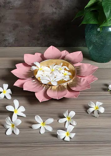 Amaya Decors Lotus Flower Shaped Urli
