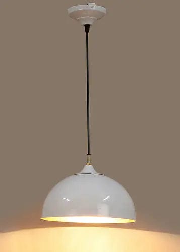 Amaya Decors Hanging Lamp (White and Gold)