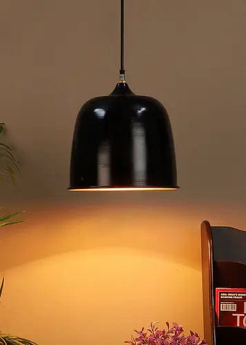 Amaya Decors Hanging Lamp (Black and Gold)