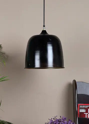 Amaya Decors Hanging Lamp (Black and Gold)