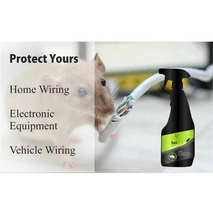 Rat Protection Spray (500 Ml) - Non Toxic