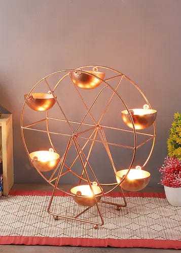 Amaya Decors Wheel (Giant) Shape Tealight Holder