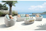 Dreamline Outdoor Furniture - 3 Seater, 2 Single Seater And 1 Center Table Garden Balcony Sofa Set